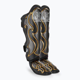 Chrániče holenních kostí a chodidel Top King Empower black/silver