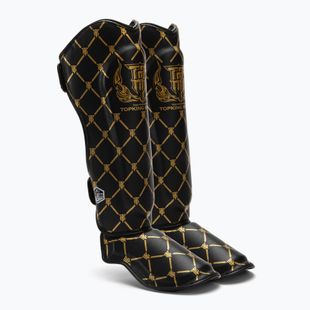 Chrániče holenní kosti a chodidla Top King Chain black/gold