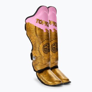 Chrániče holenních kostí a chodidel Top King Happiness Chinese pink