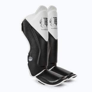 Chrániče holenních kostí a chodidel Top King Shin Guards Blend black/white