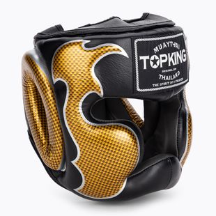Boxerská helma Top King Empower black/gold