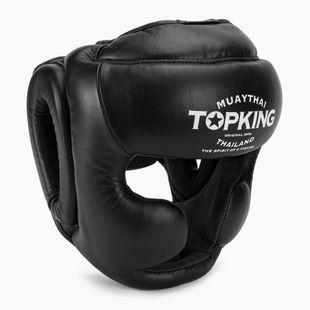 Boxerská helma Top King Full Coverage černá