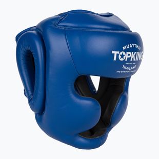 Boxerská helma Top King Full Coverage blue