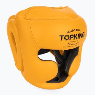 Boxerská helma Top King Full Coverage yellow