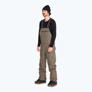 Pánské snowboardové kalhoty Volcom Roan Bib Overall teak