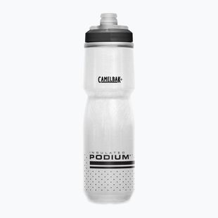 Cyklistická láhev CamelBak Podium Chill 710 ml white/black