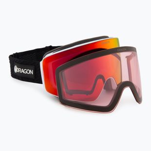 Lyžařské brýle DRAGON PXV icon/lumalens red ion+lumalens light rose