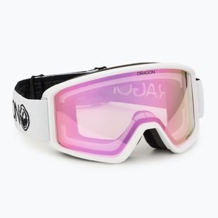 Lyžařské brýle DRAGON DXT OTG white/lumalens pink ion