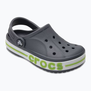 Dětské nazouváky Crocs Bayaband Clog charcoal