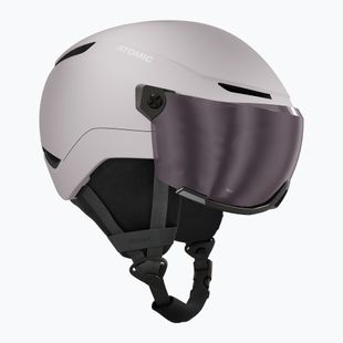 Dětská lyžařská helma Atomic Revent Visor Jr concrete/silver flash