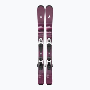 Dětské sjezdové lyže + vázání Atomic Maven Jr 100-120 + C5 GW red plum