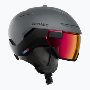 Lyžařská helma Atomic Savor GT Amid Visor Photo slate/red photo