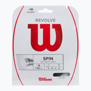 Tenisové struny Wilson Revolve 16 černá WRZ946800+