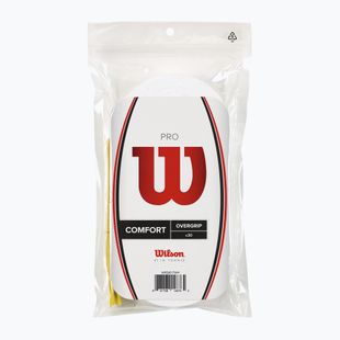 Omotávky na tenisovou raketu Wilson Pro Overgrip 30 ks white