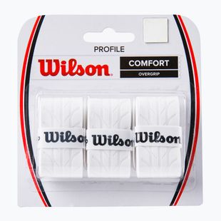 Wilson Profile Tenisová rukojeť Overgrip bílá WRZ4025WH+