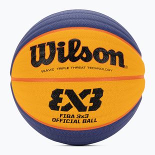 Basketbalový míč  Wilson Fiba 3x3 Game blue/yellow velikost 6