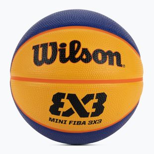 Wilson Fiba 3X3 Mini Rubber basketbalový míč WTB1733XB velikost 3