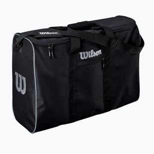 Taška na basketbalové míče Wilson Travel Basket 6 Ball black/silver
