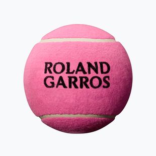 Tenisový míček na podpisy Wilson Roland Garros 5 Mini Jumbo pink