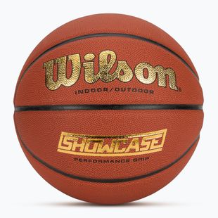 Basketbalový míč Wilson Showcase Comp oranžový, velikost 7