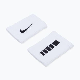 Náramky Nike Elite Doublewide 2 ks bílé N1006700-101