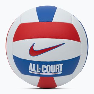 Volejbalový míč Nike All Court Volleyball white/university red/game royal/university red velikost 5