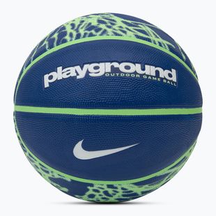 Basketbalový míč Nike Everyday Playground 8P Graphic Deflated deep royal blue/vapor green/white velikost 7