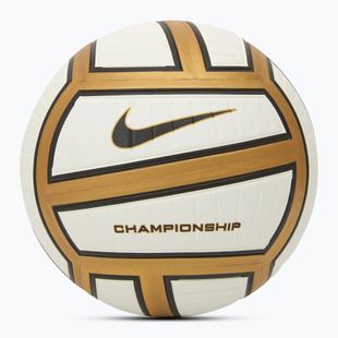 Volejbalový míč Nike Championship Volleyball metallic gold/white/metallic gold/black velikost 5
