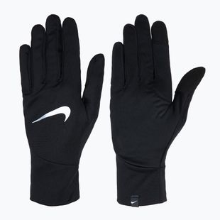 Pánské běžecké rukavice Nike Pacer Lightweight RG black/black/silver