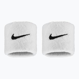 Potítka na zápěstí Nike Swoosh Classic Wristbands 2 ks. white/black