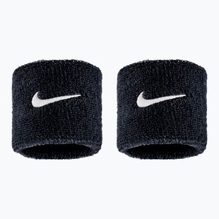 Potítka na zápěstí Nike Swoosh Classic Wristbands 2 ks. black/white