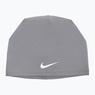 Čepice Nike Dri-Fit Peak Uncuffed Beanie smoke grey/silver