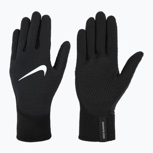 Pánské běžecké rukavice Nike Therma-Fit Pacer Sphere Midweight RG black/black/silver