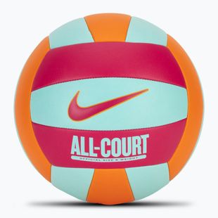 Volejbalový míč Nike All Court Volleyball bright ceramic/bleached turquoise/rush pink velikost 5