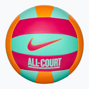 Volejbalový míč Nike All Court Volleyball bright ceramic/bleached turquoise/rush pink velikost 5