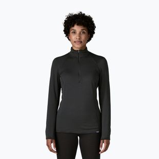 Dámská mikina Patagonia Cap Termal Weight Zip Neck black