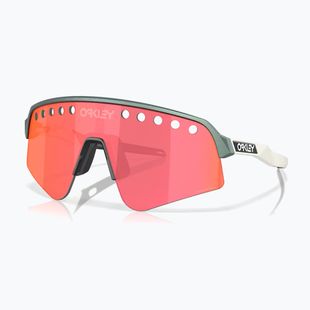 Sluneční brýle Oakley Sutro Lite Sweep matná stříbrná/modrá colorshift/prizm trail torch
