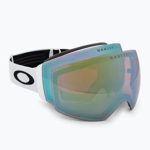 Lyžařské brýle Oakley Flight Deck Pro M matte white/prizm sapphire/prizm sage go