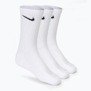 Ponožky Nike Everyday Cushioned Crew 3 páry bílé/černé