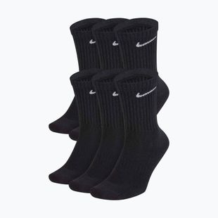 Ponožky Nike Everyday Cushioned 6 par black/white