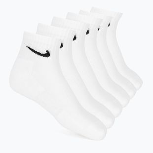 Ponožky Nike Everyday Cushioned 6 párů white/black
