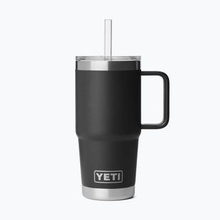 Termohrnek YETI Rambler Straw 739 ml black