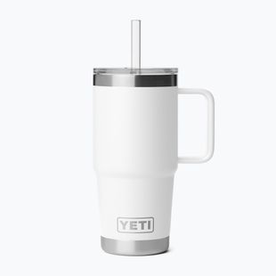 Termohrnek YETI Rambler Straw 739 ml white