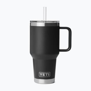 Termohrnek YETI Rambler Straw 1000 ml black