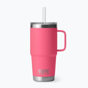 Termohrnek YETI Rambler Straw 739 ml tropical pink
