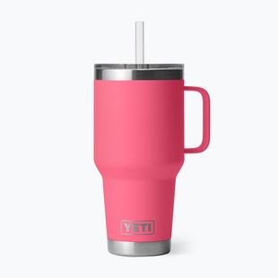 Termohrnek YETI Rambler Straw 1000 ml tropical pink