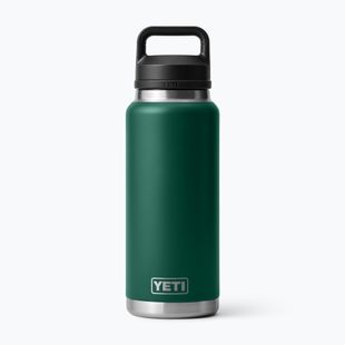 Termo láhev YETI Rambler Chug 1064 ml black forest green