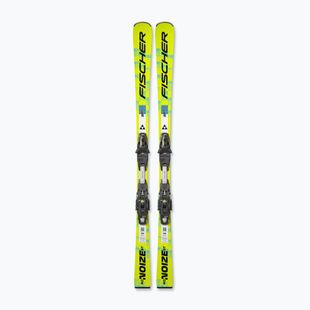 Sjezdové lyže Fischer RC4 Noize ST Yellow Superflex + vázání RC4 Z12 GW PR