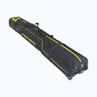 Vak na lyže Fischer Skicase Alpine Race 2 Pair-195 black/yellow