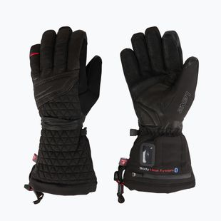 Dámské lyžařské rukavice  Lenz Heat Glove 6.0 Finger Cap black